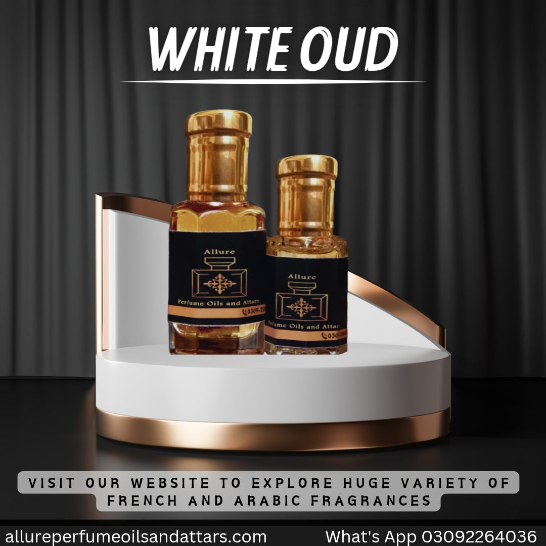 White Oud Attar in high quality (Perfume Oil) Allure Perfume Oils and