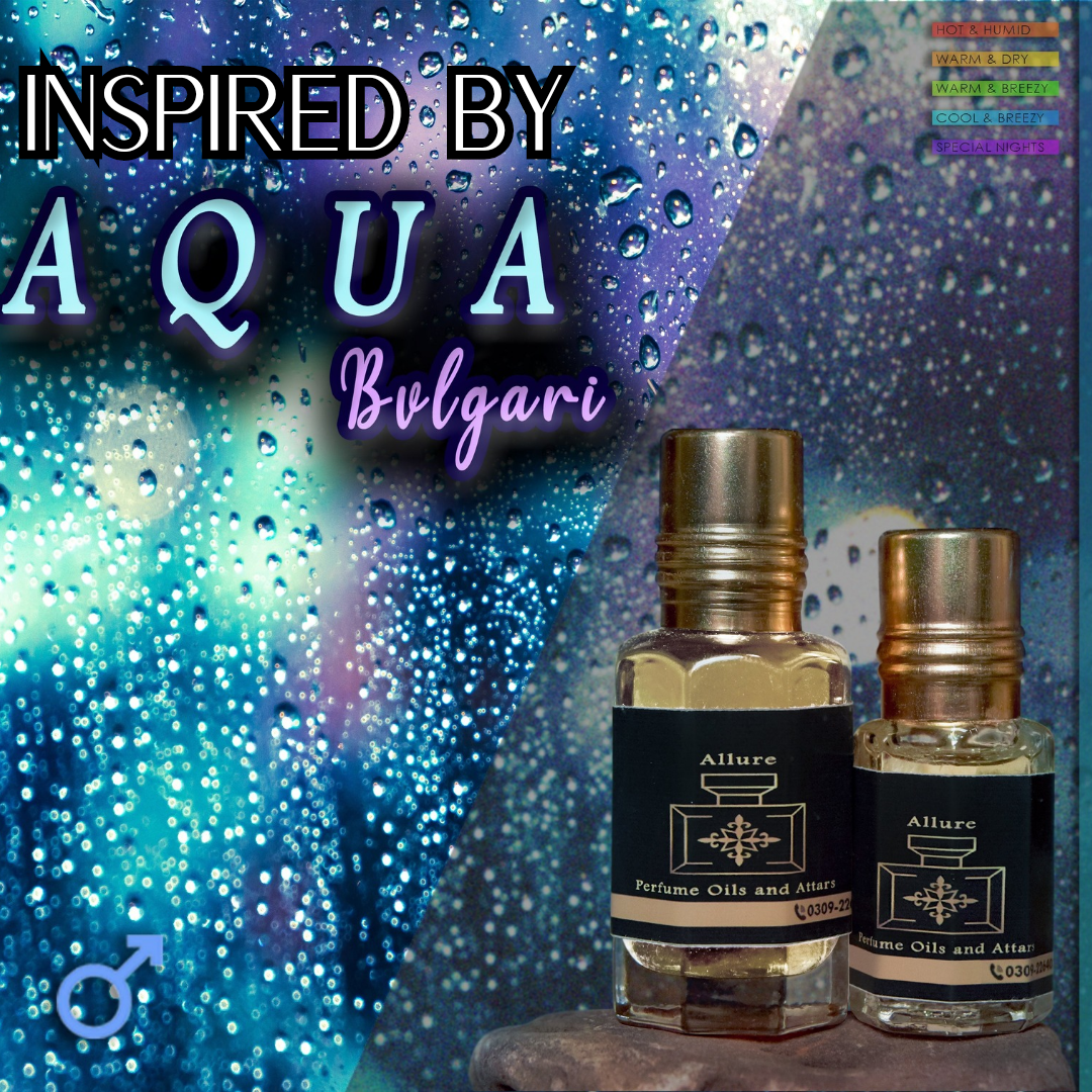 Attar Aqva Bvlgari (Alcohol Free Attar)