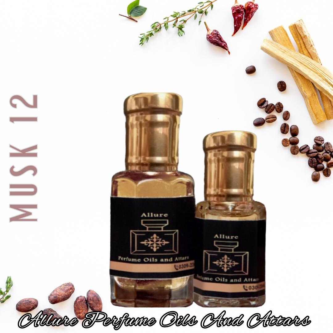 Musk 12 Kayali Attar (Alcohol Free Perfume Oil)