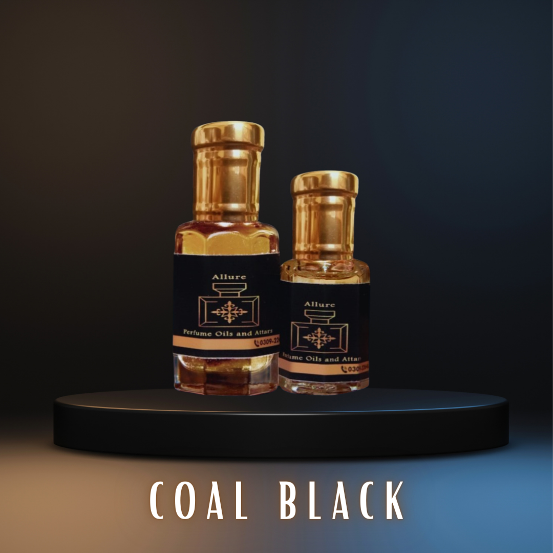 Coal Black Men Attar (perfume oil)