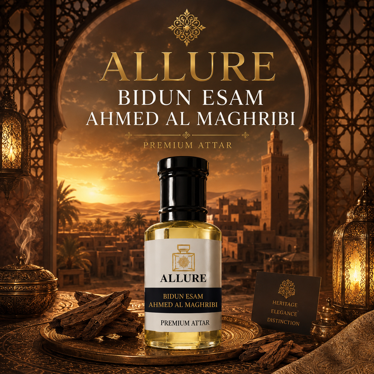 Bidun Esam Attar (Perfume Oil)