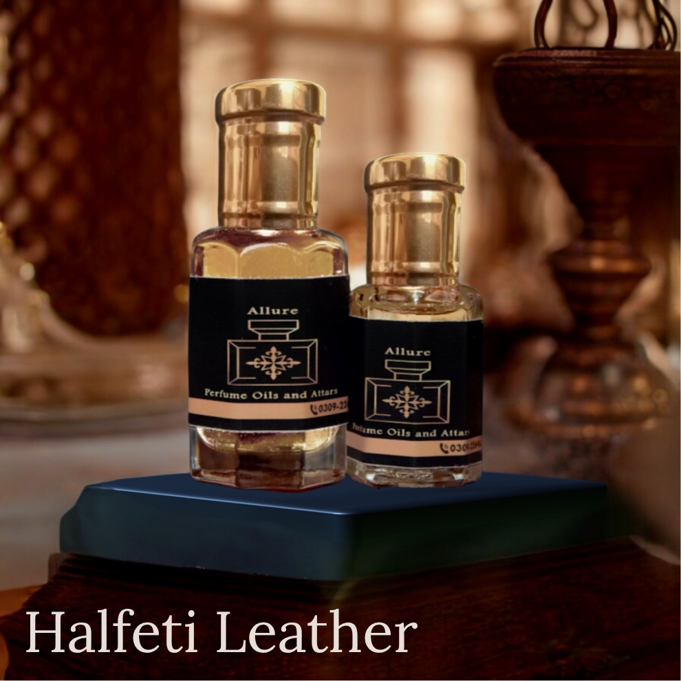 Halfeti Leather Attar (Alcohol Free Perfume Oil)