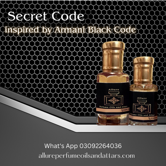 Armani Black Code attar in high quality