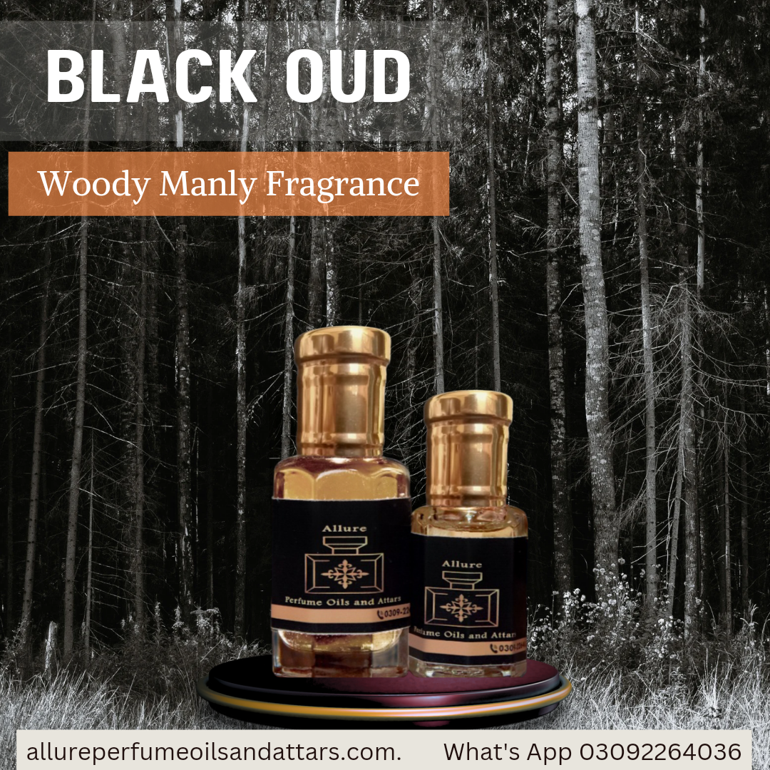 Black Oud attar (Alcohol Free Perfume Oil)