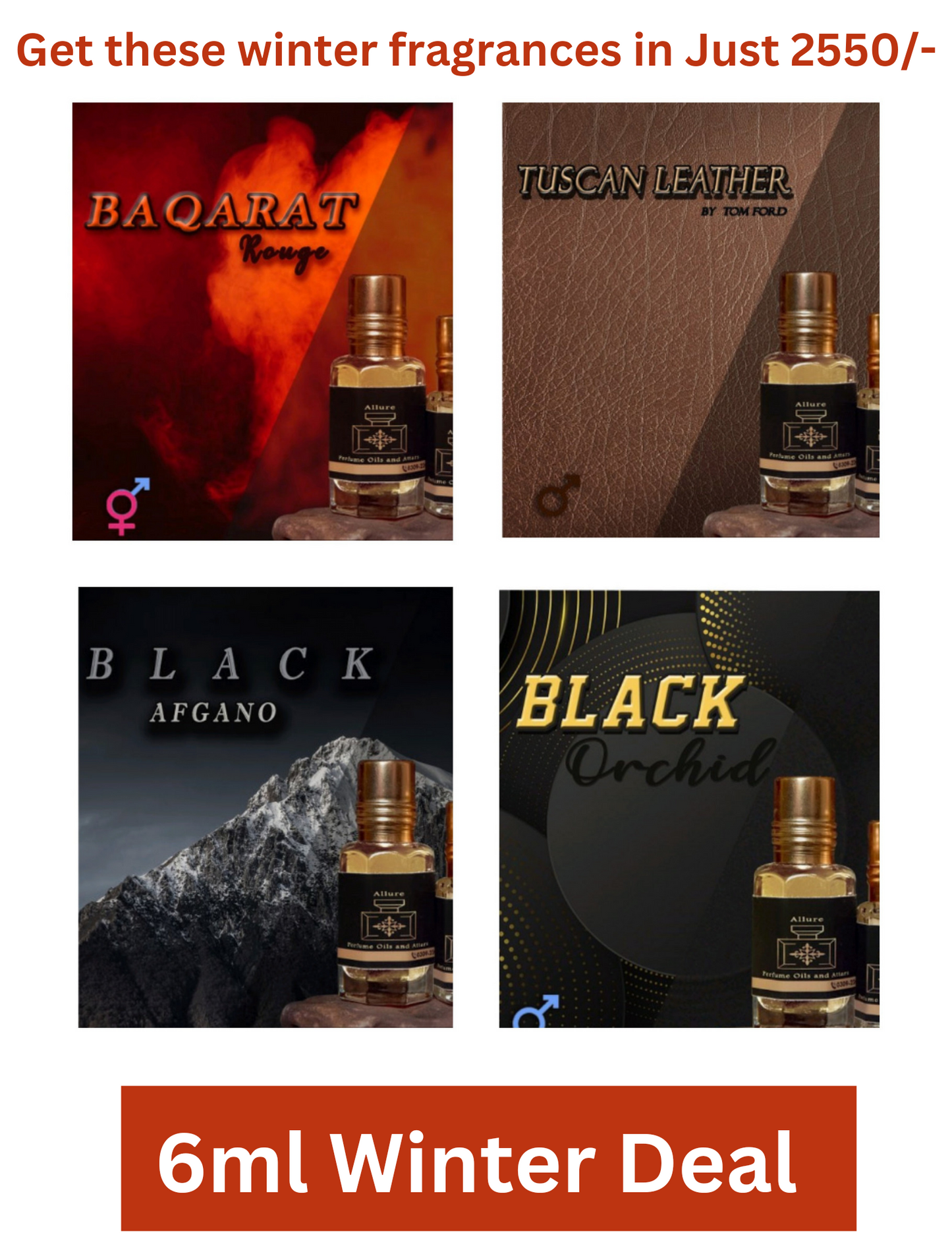 6ml Winter Fragrance Deal For Men