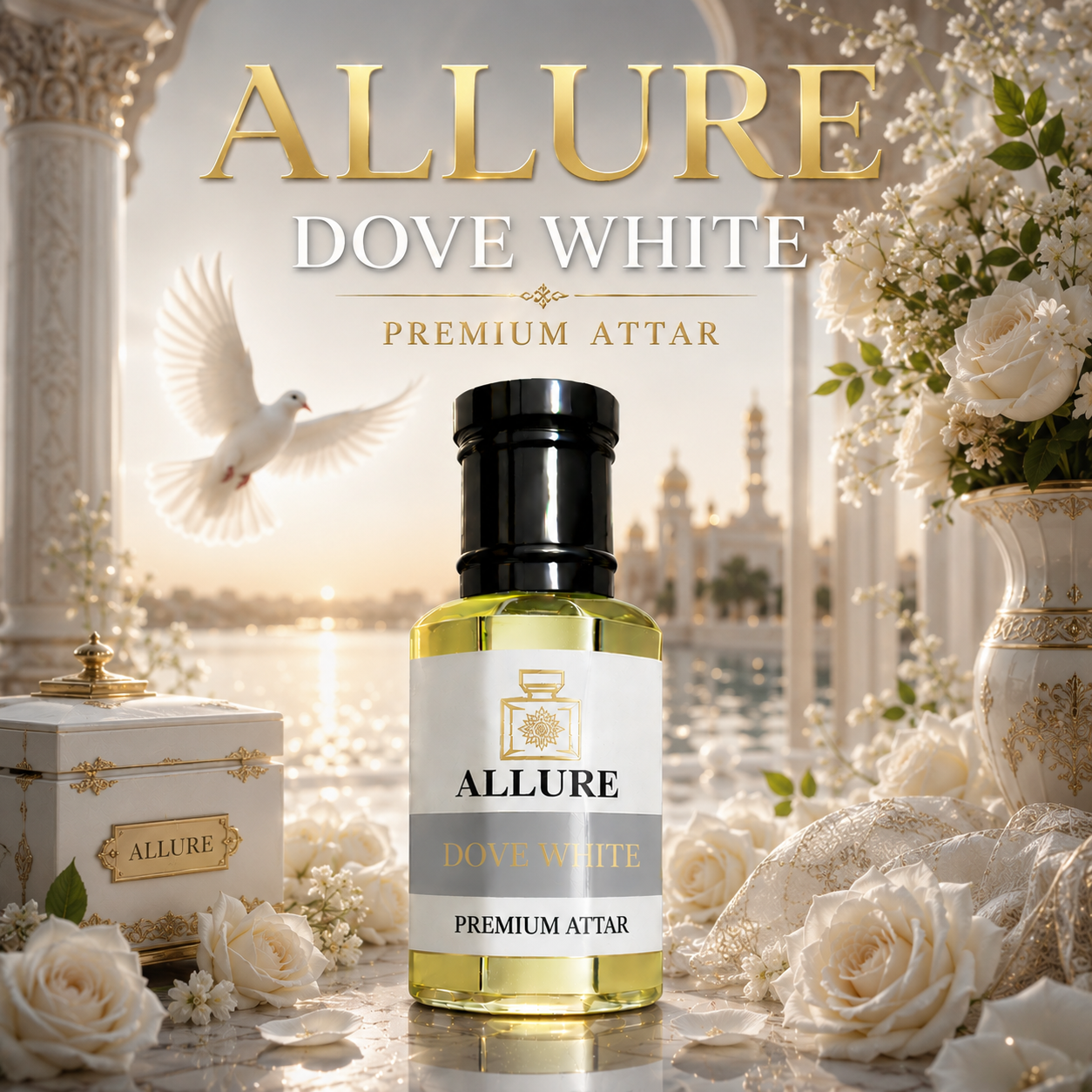 Dove White Perfume Oil (Alcohol Free Attar)