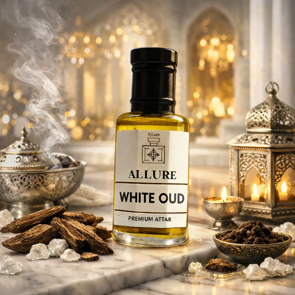 White Oud Attar in high quality (Perfume Oil)