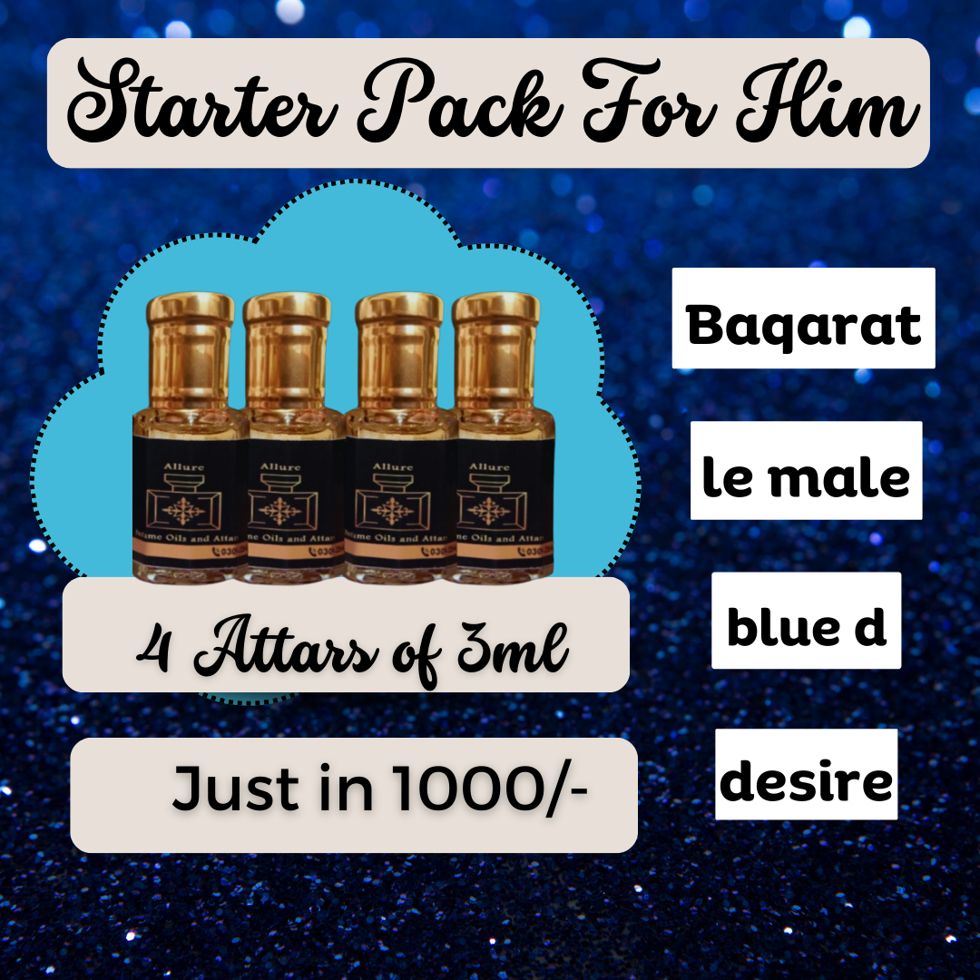 Starter Pack Deal for Him in 1000/-