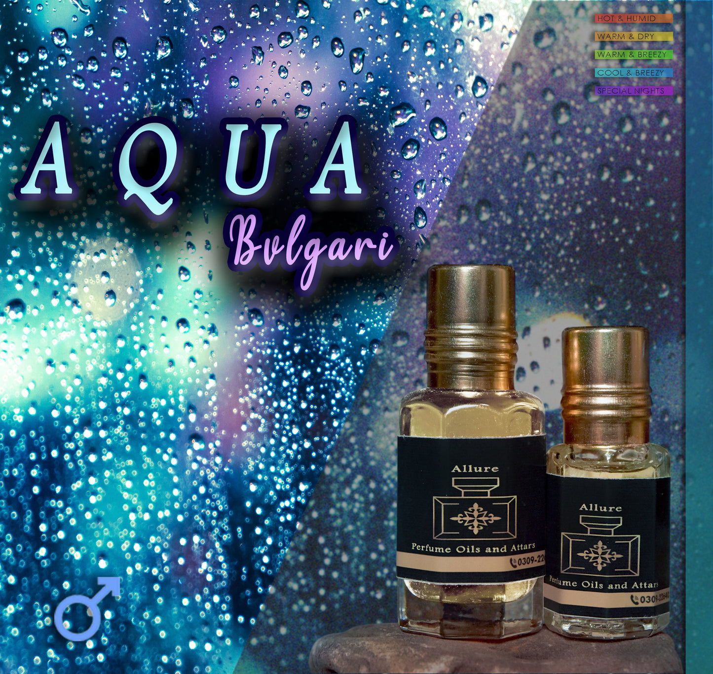 Aqua Bvlgariin attar in high quality