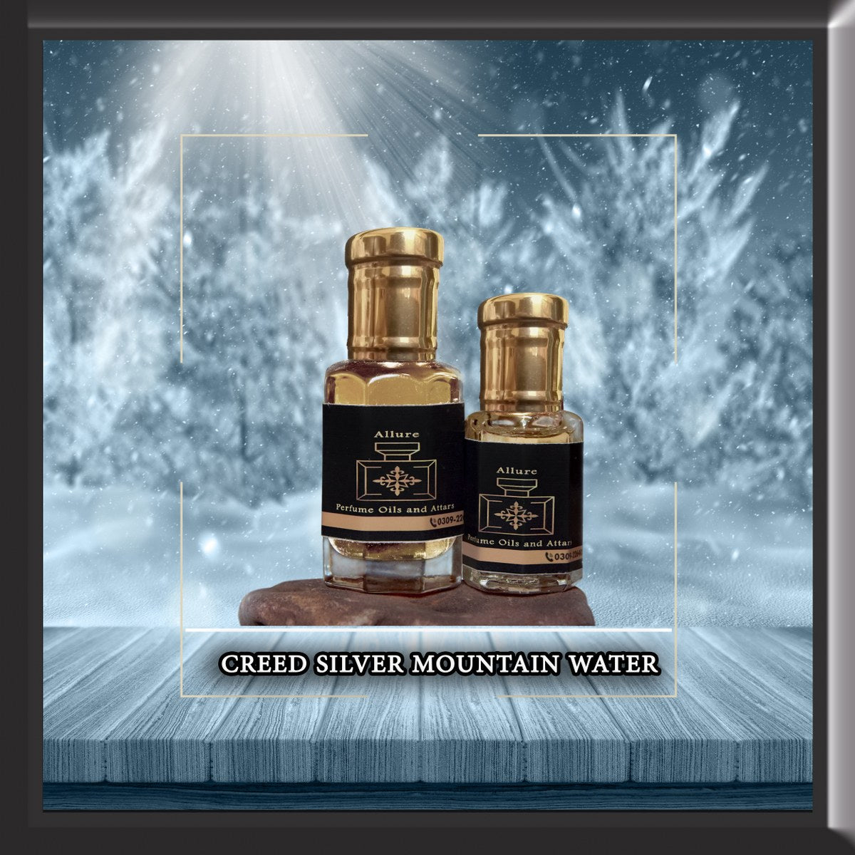 Silver Mountain Attar (Alcohol Free Perfume Oil)