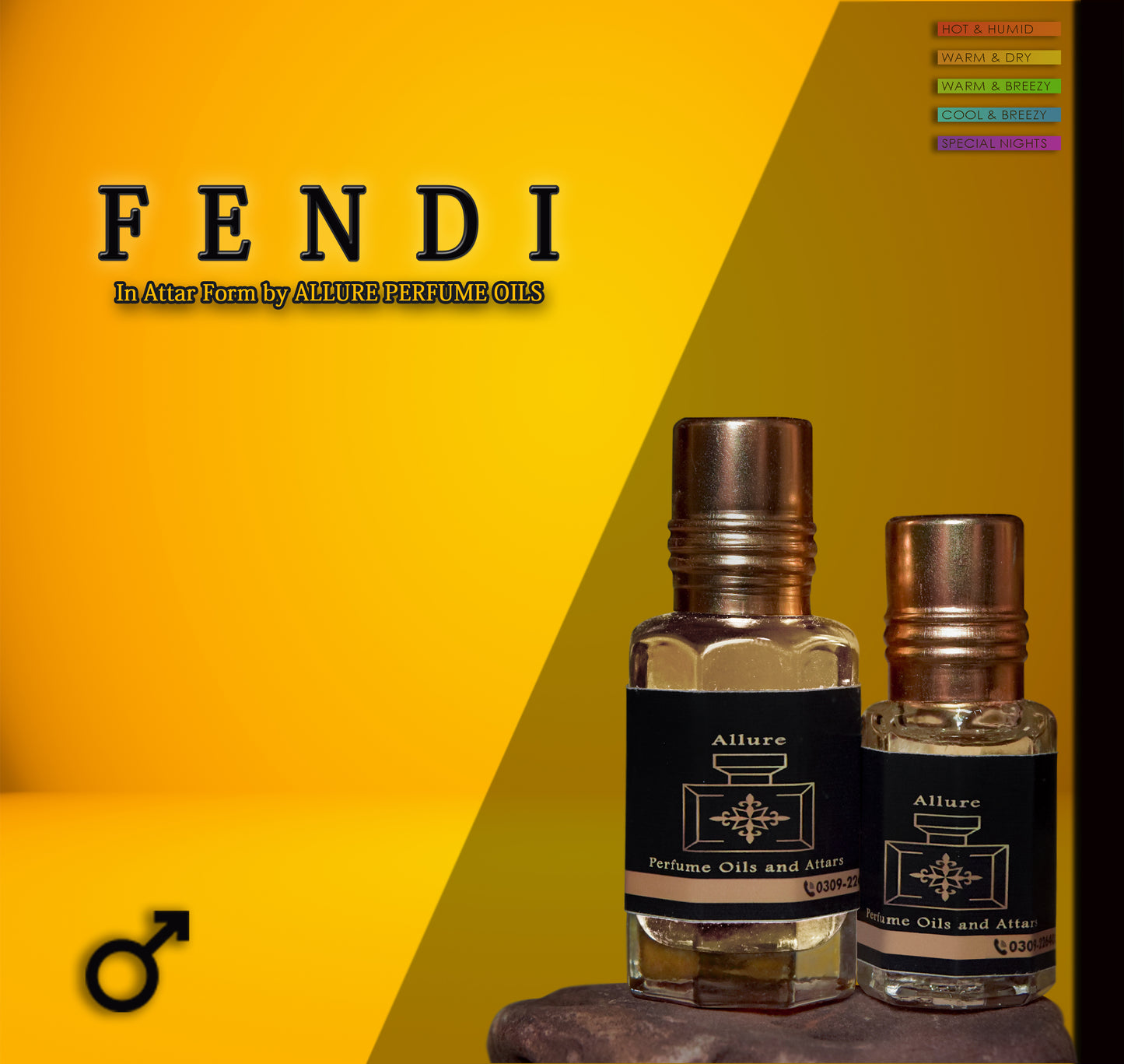 Fendi for men attar in high quality