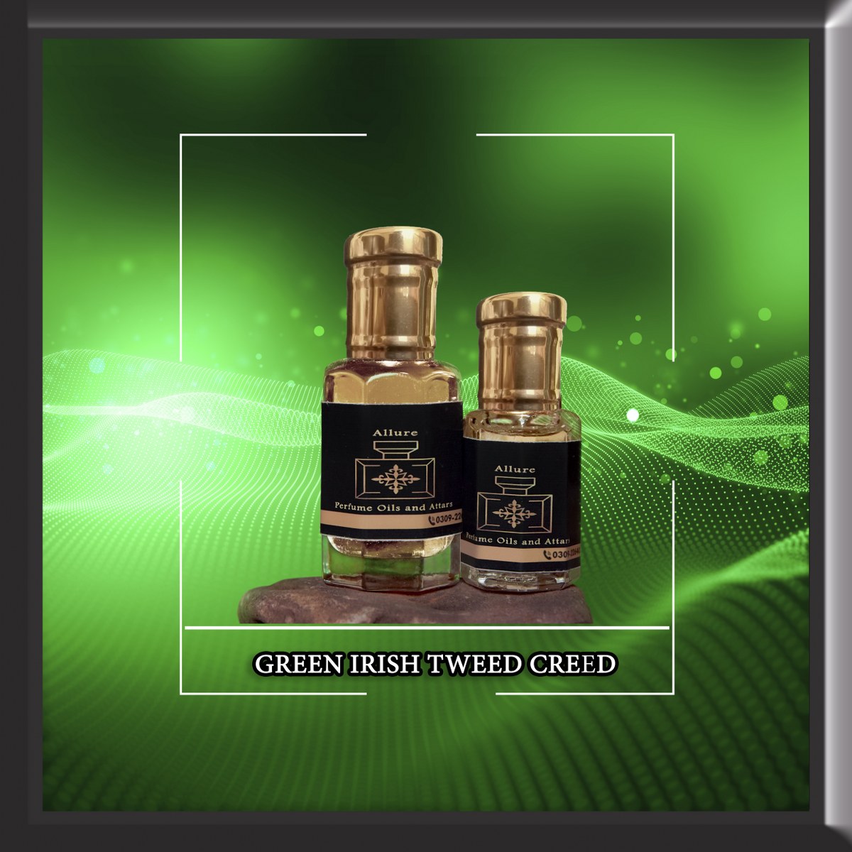 Green Irish Attar in high quality