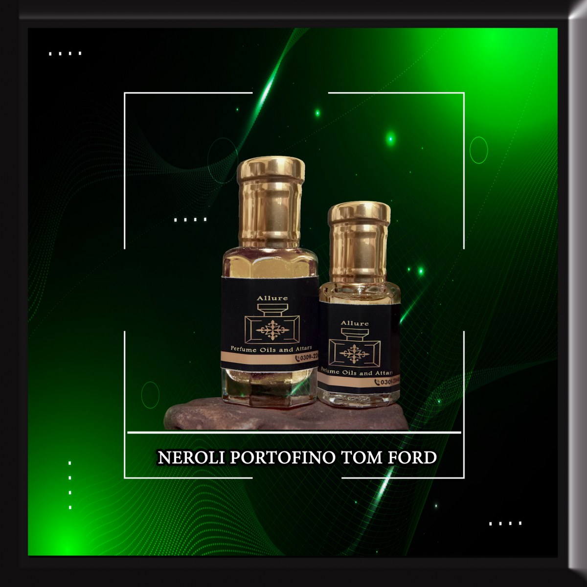 Neroli Portofino Attar in high quality Allure Perfume Oils and