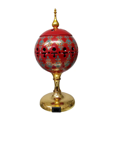 Electric Bakhoor Burner Round Shape