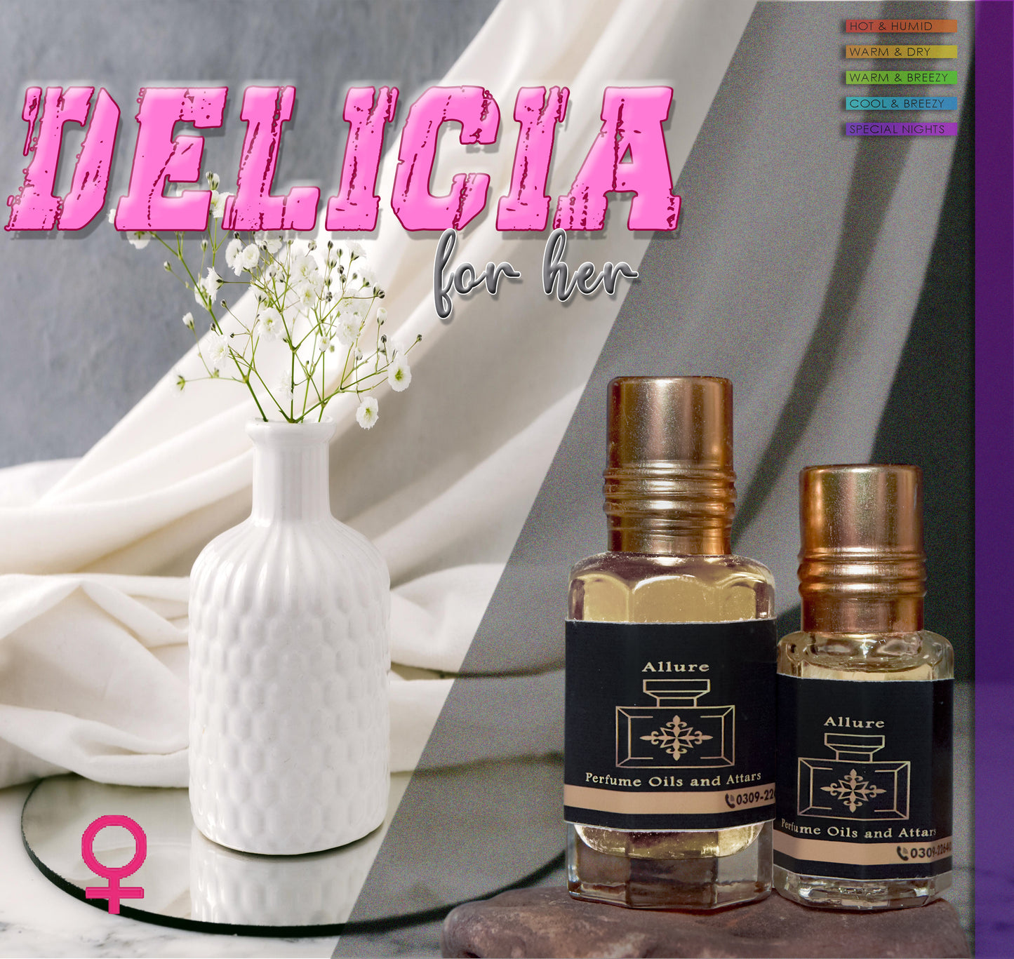 Delicia attar in high quality form