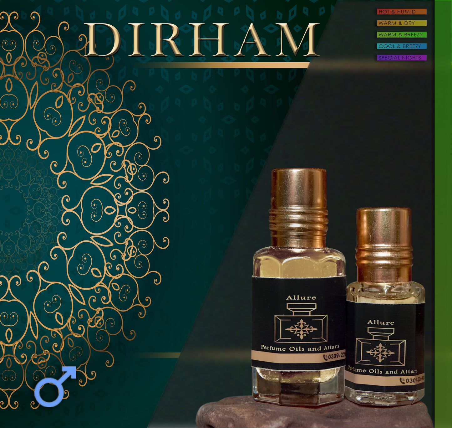 Dirham attar in high quality