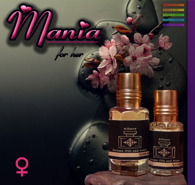 Mania Attar in high quality (Perfume Oil)