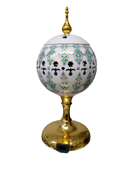 Electric Bakhoor Burner Round Shape