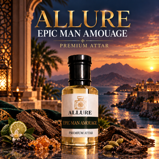 Epic Man Amouage attar in high quality