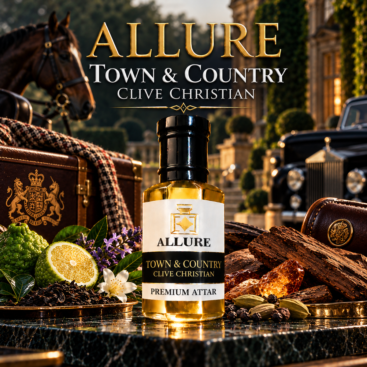 Town & Country Clive Christian Premium Attar (Alcohol Free Perfume Oil) (Copy)