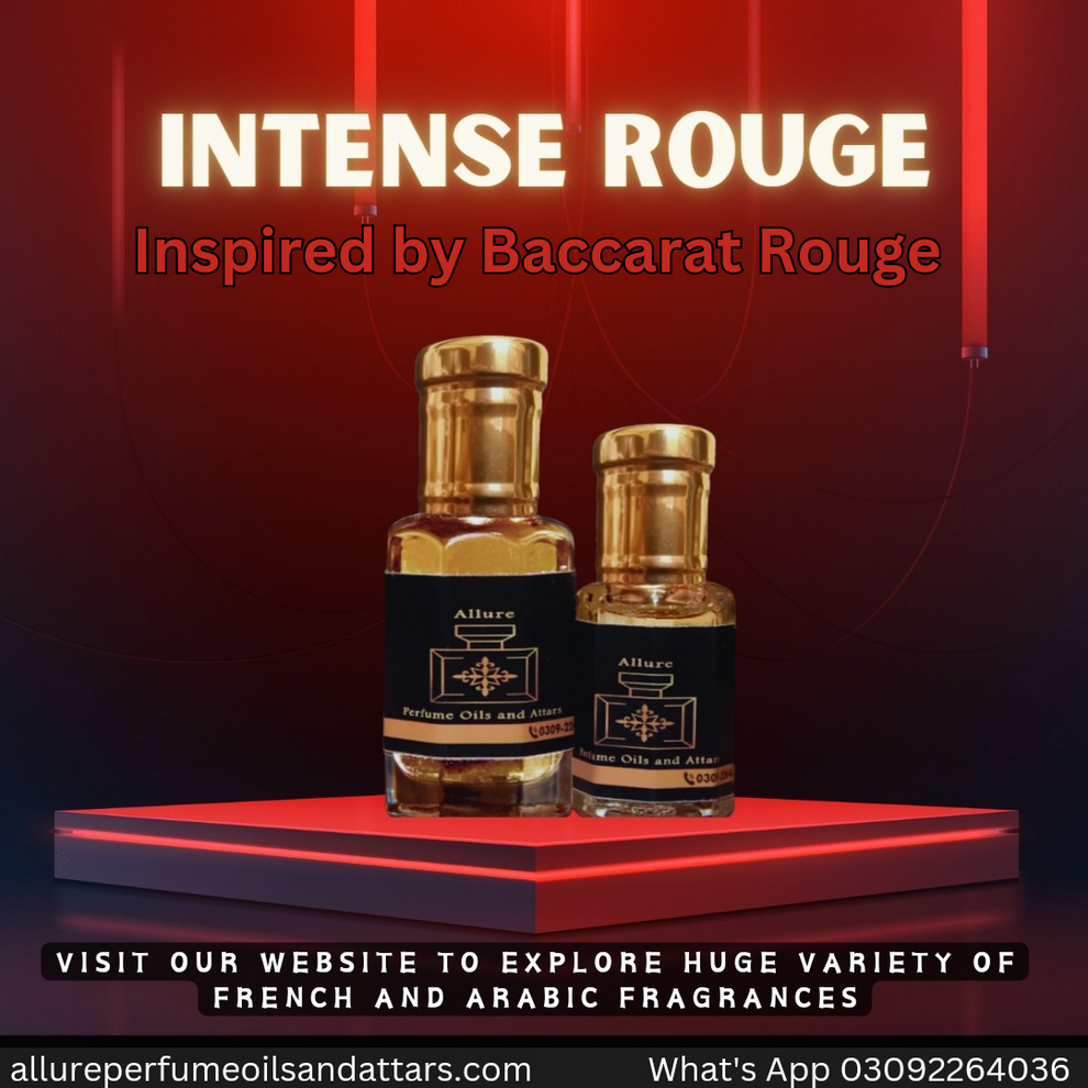 Intense Rouge (Alcohol Free Perfume Oil) – Allure Perfume Oils and Attars