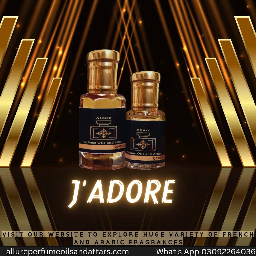 J'Adore by Christian Dior Attar in high quality (Perfume Oil)