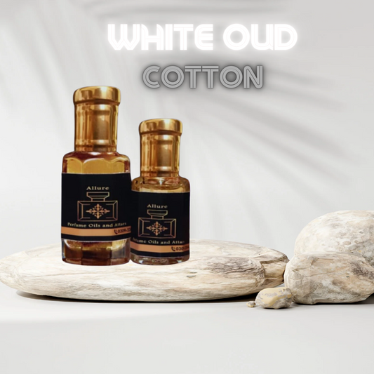 White Oudh Cotton high quality perfume oil (attar)