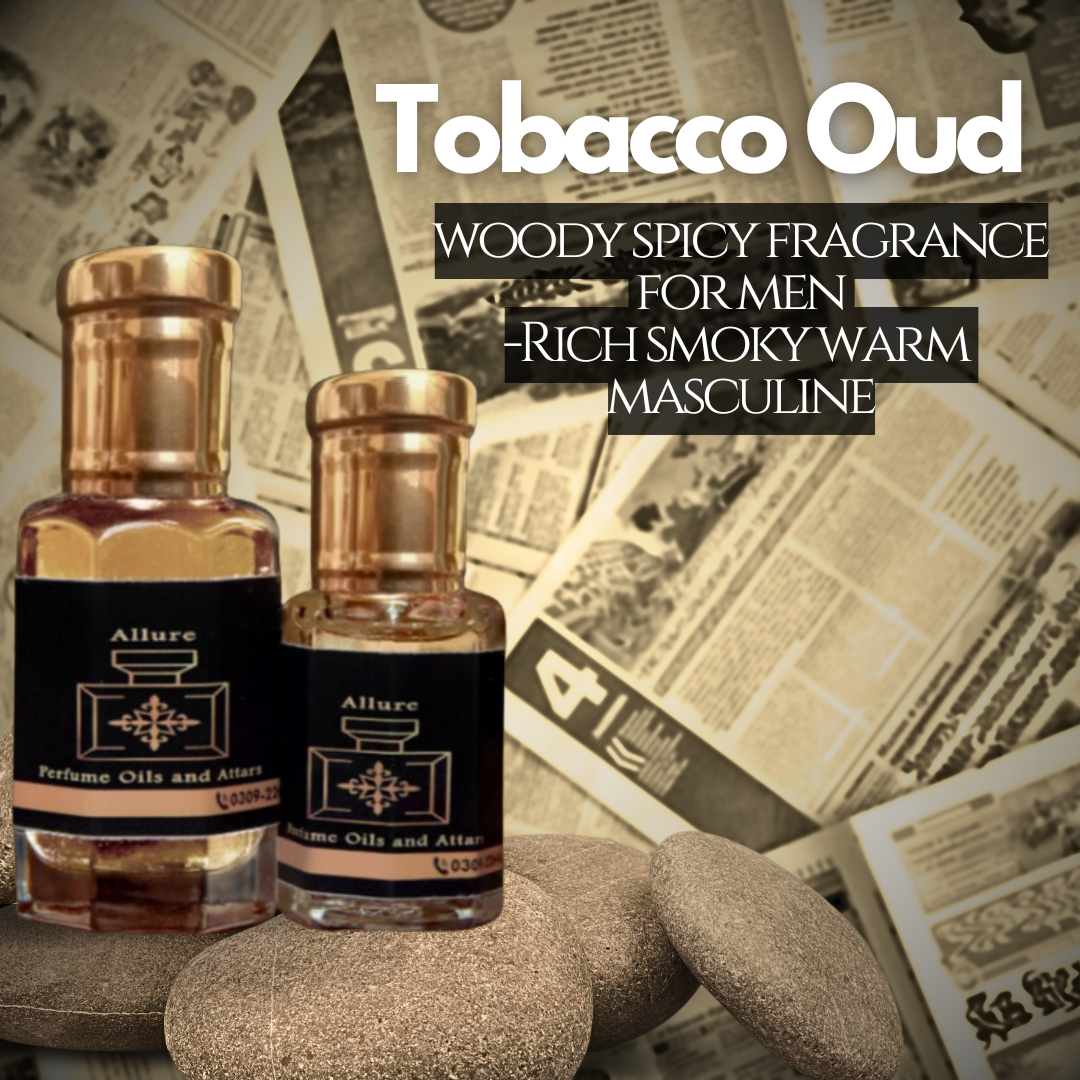 Tobacco Oud Premium Attar (Alcohol Free Perfume Oil)