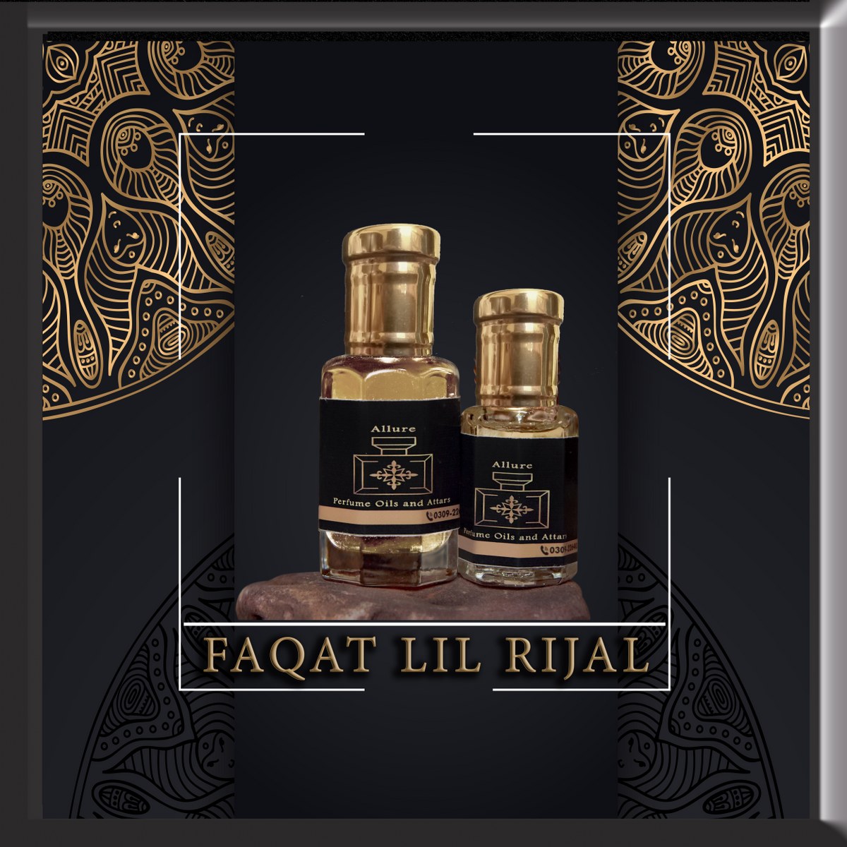 Faqat Lil Rijal Attar in high quality (Perfume Oil)