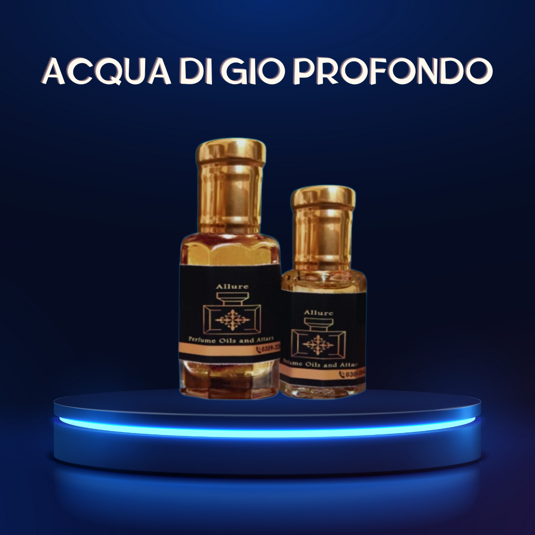 Attar Impression of Acqua di Gio Profondo (Alcohol Free Perfume Oil)