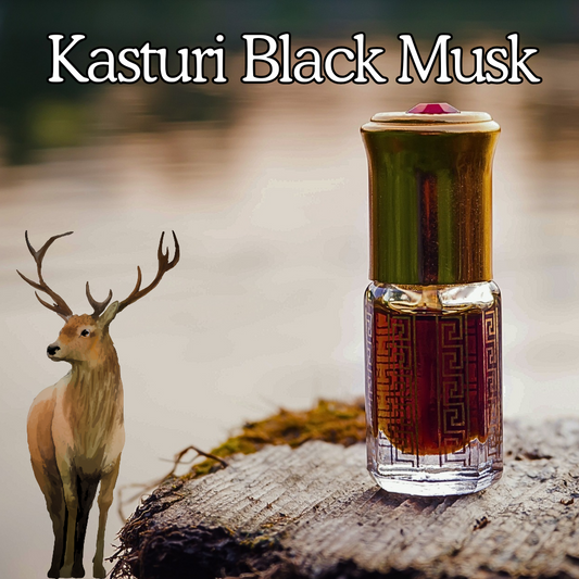 Kasturi Black Musk Attar