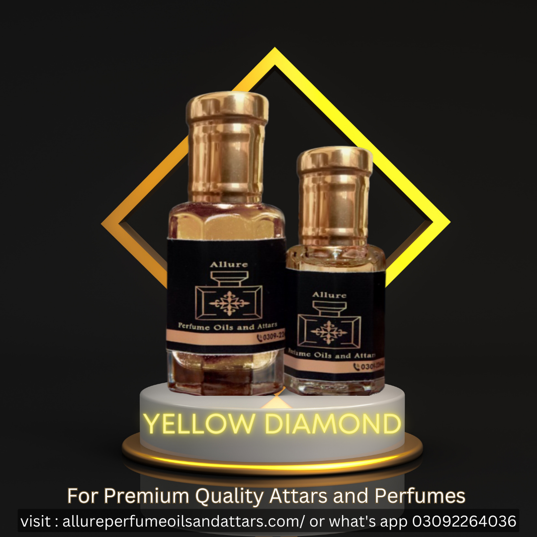 Yellow Diamond Attar in high quality