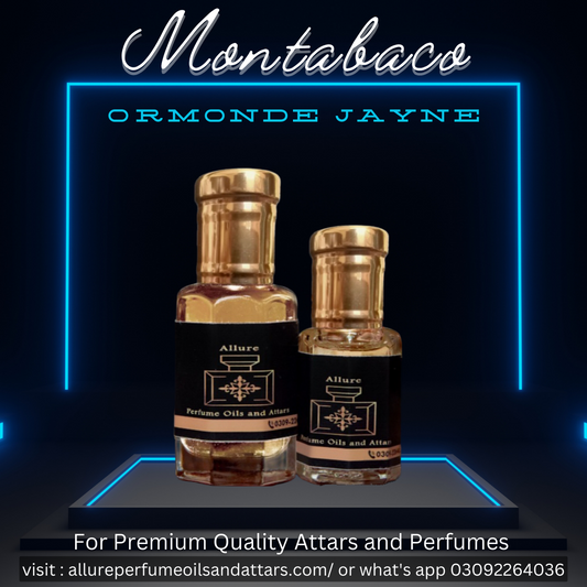 Montabaco Ormonde Jayne Attar Premium Quality