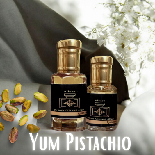 Yum Pistachio High Quality Attar (Alcohol Free Perfume Oil)