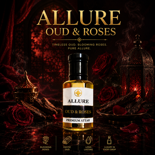Oud & Roses Premium Quality Attar