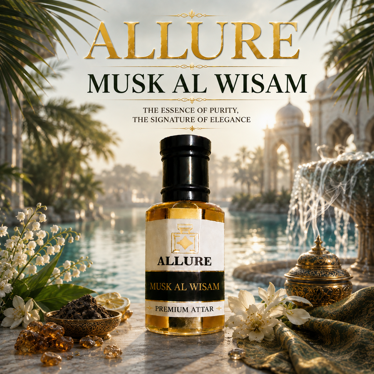 Musk Al Wisam Attar in high quality  (Perfume Oil)