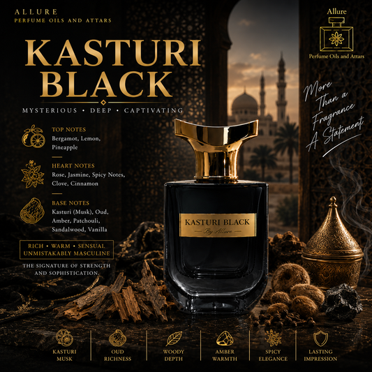 Kasturi Black Musk Perfume
