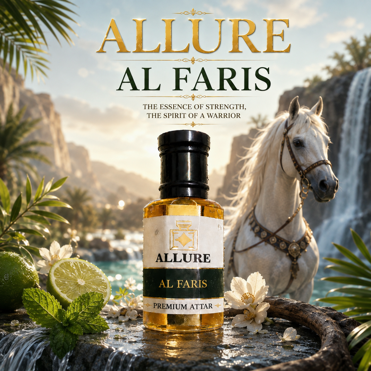 Al Faris attar in high quality