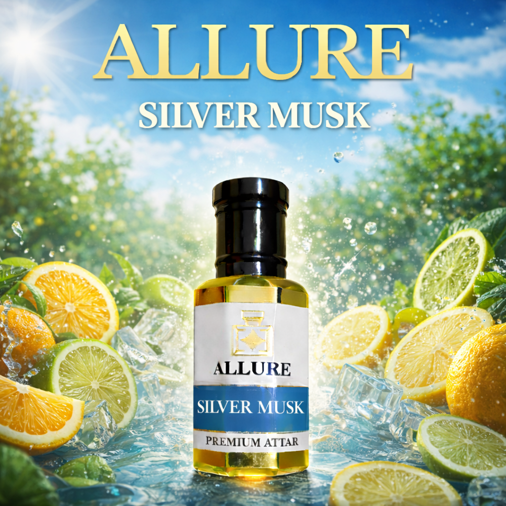 Silver Musk Attar Premium Quality