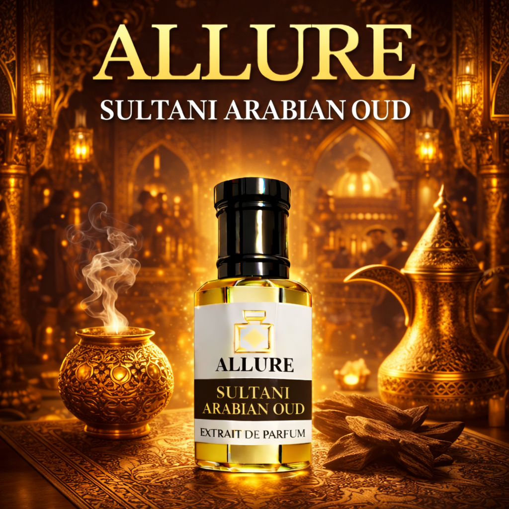 Sultani Arabian Oud Premium Attar (Alcohol Free Perfume Oil)