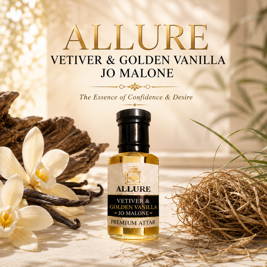 Vetiver & Golden Vanilla Premium Quality Attar (perfume oil)