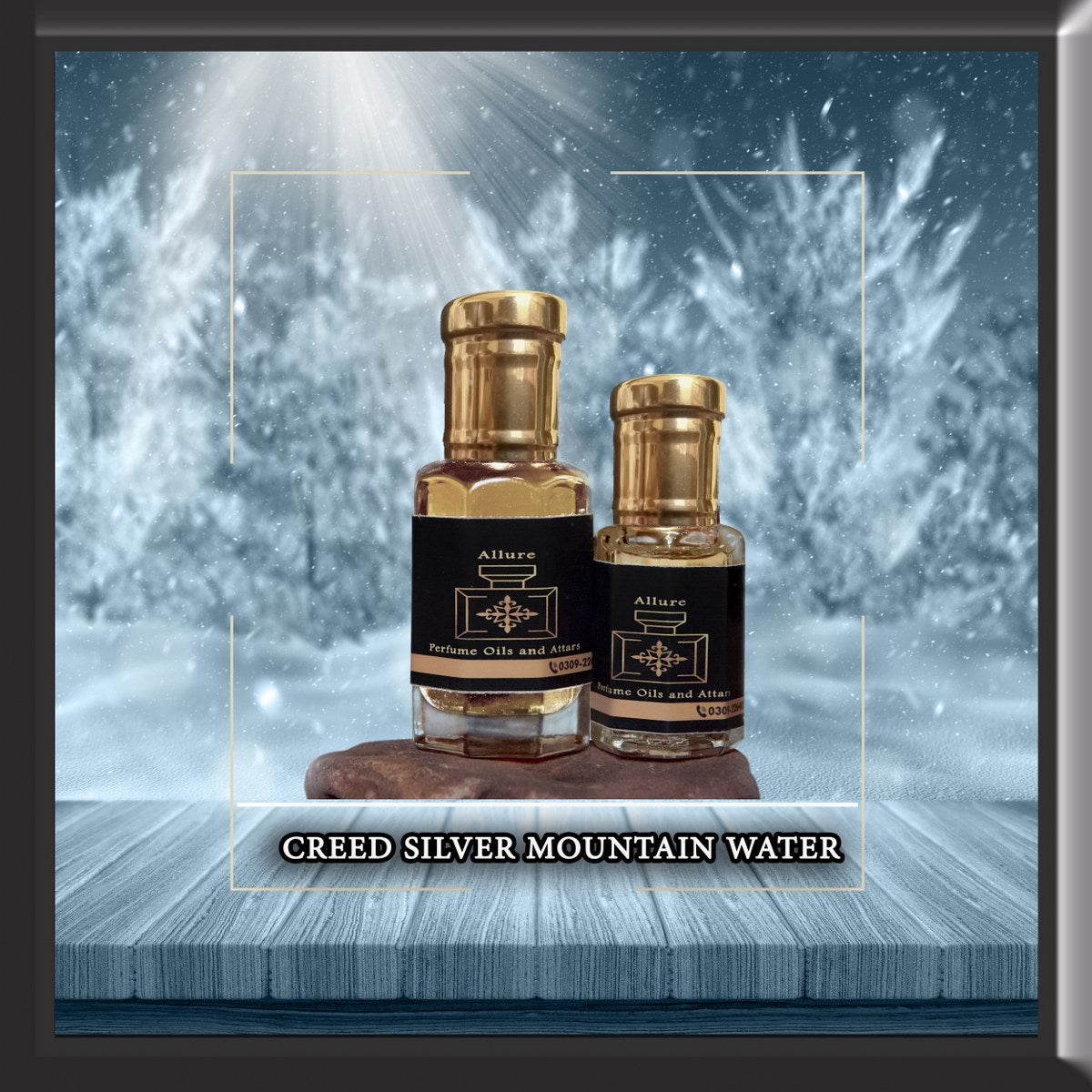 Creed Silver Mountain Water Attar in high quality (Perfume Oil)
