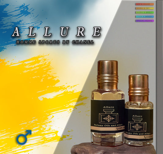 Allure Sports for men attar in high quality