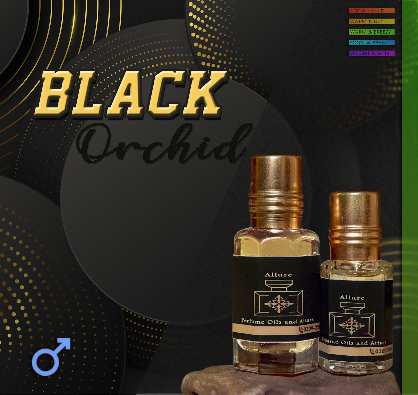Black Orchid attar in high quality