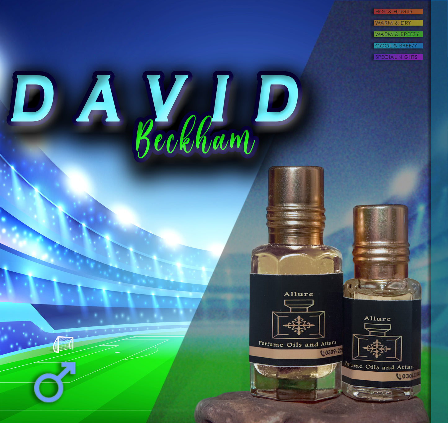 David Beckham Signature attar high quality