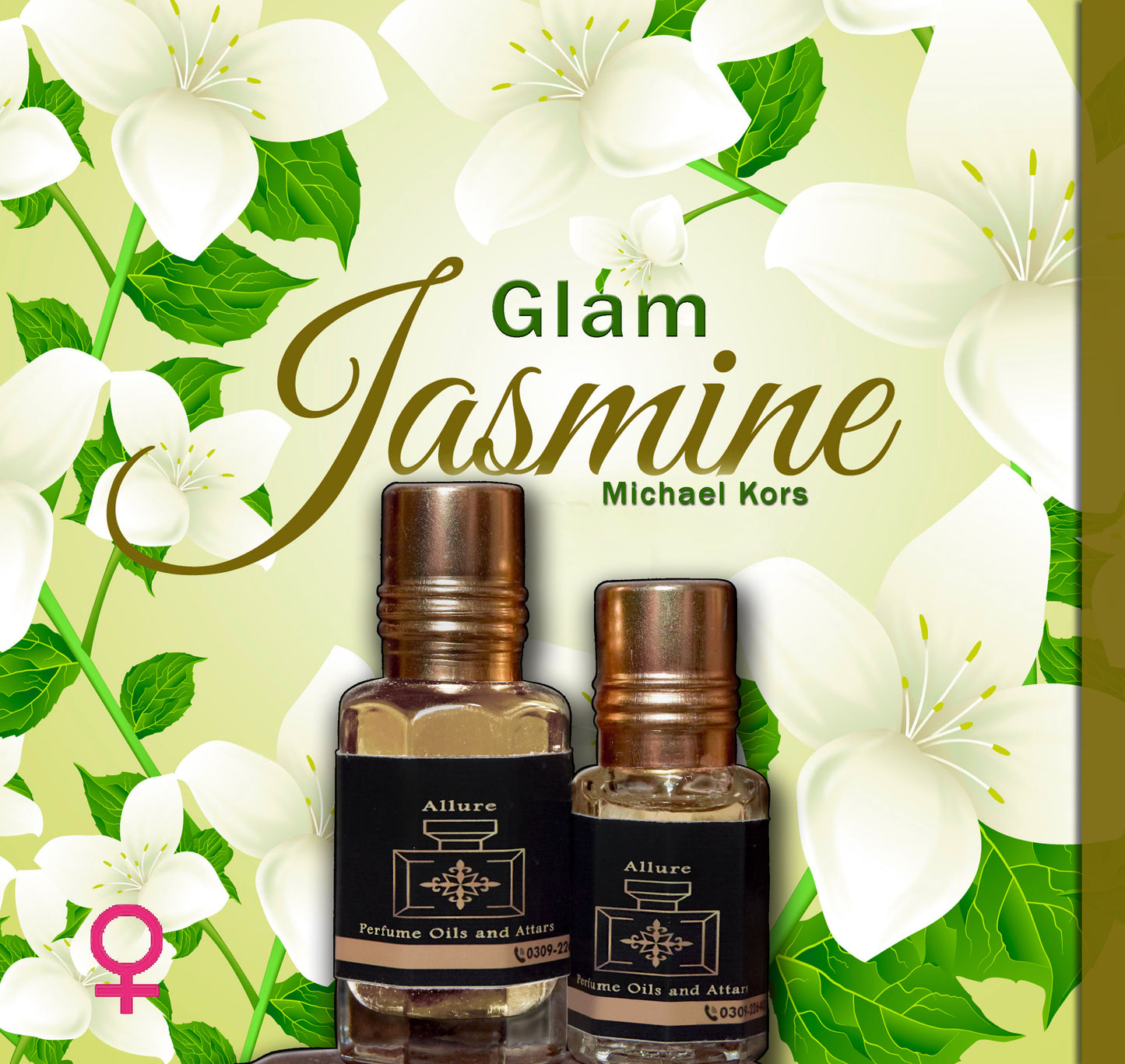 Glam Jasmine attar in high quality