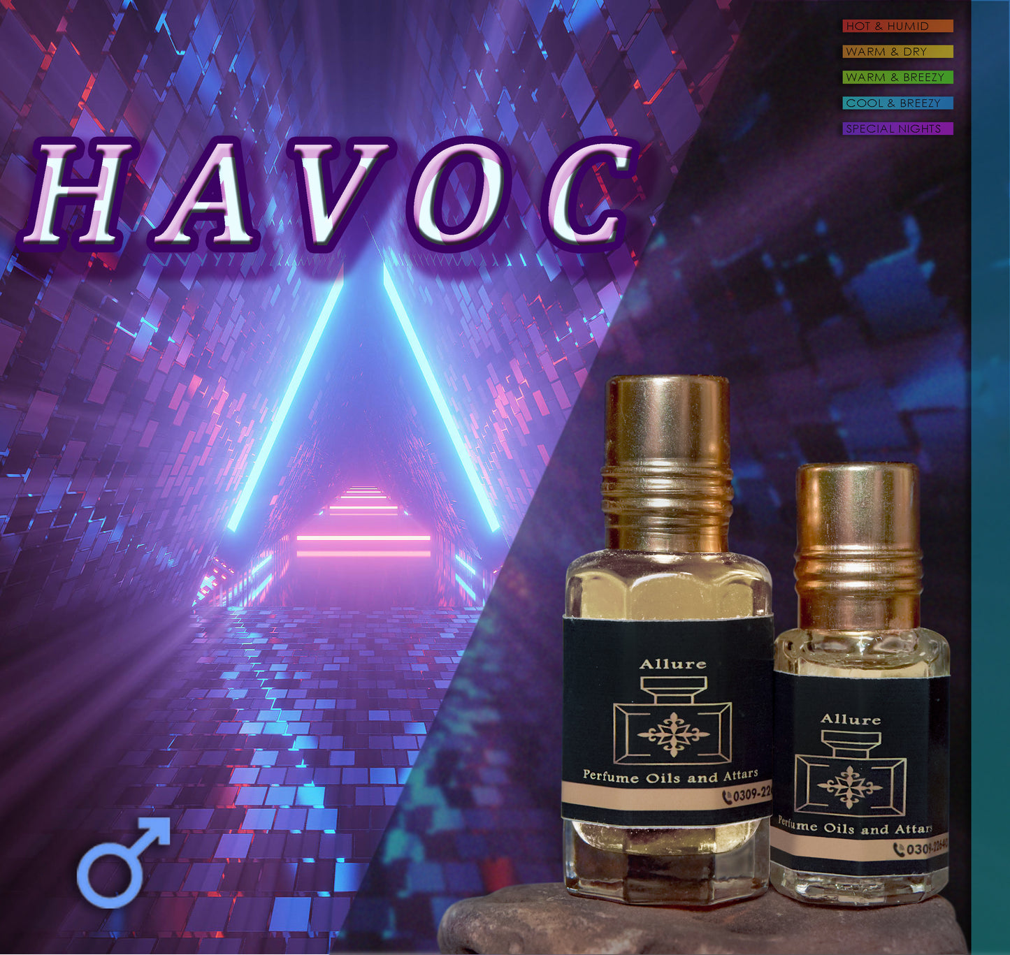 Havoc Attar in high quality (Perfume Oil)