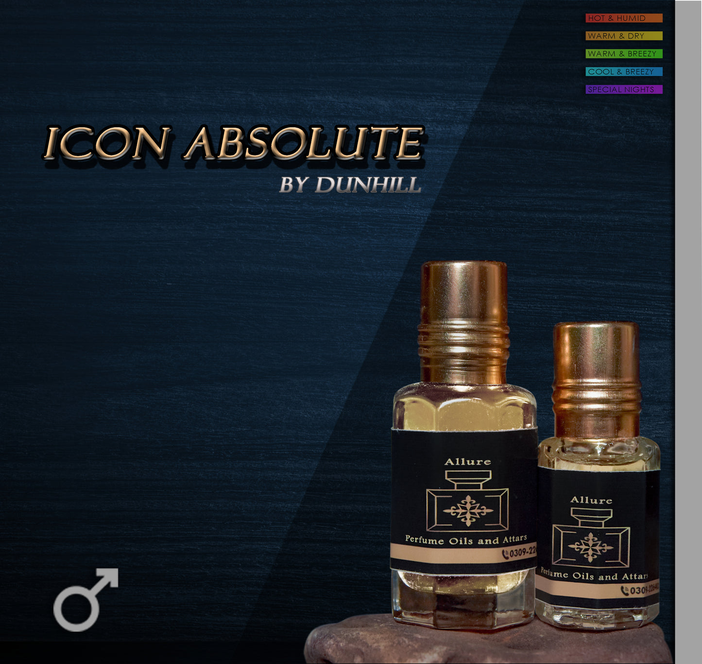Icon Absolute by dunhill Attar in high quality (Perfume Oil)