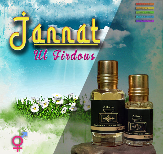 Jannat ul Firdous Attar in high quality (Perfume Oil)
