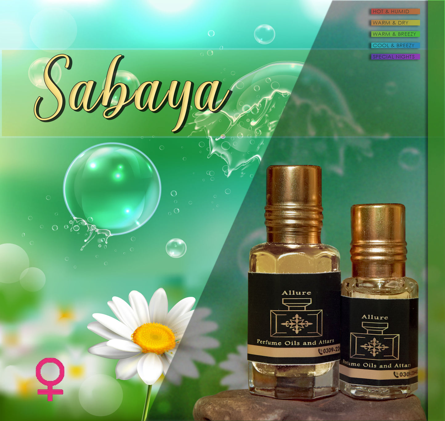 Sabaya (Mukhallat) Attar in high quality (Perfume Oil)